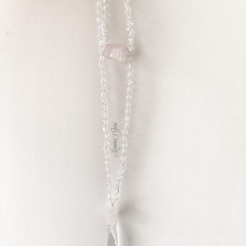 Mamma Guru: Collana Mala con Swarovski originali e Cristalli di Rocca