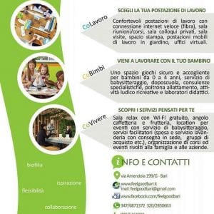 Coworking: a Bari c'è Feel Good