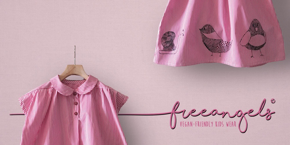 Abbigliamento Vegan per bambini: ecco il marchio Freeangels
