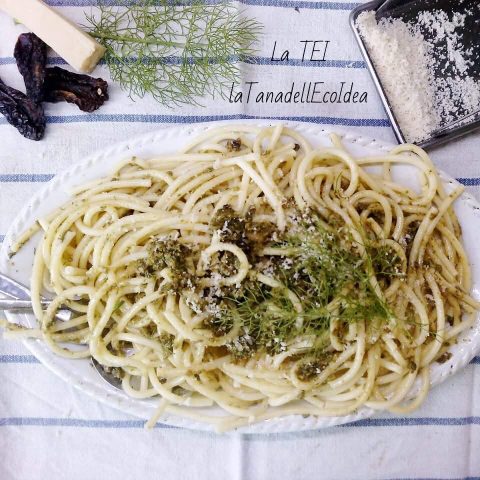 Pasta artigianale con pesto di finocchio