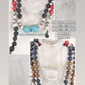 Japa Mala Meditazione Ganesha Pendente